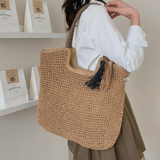 Tote Bag for Ladies Fashion Straw