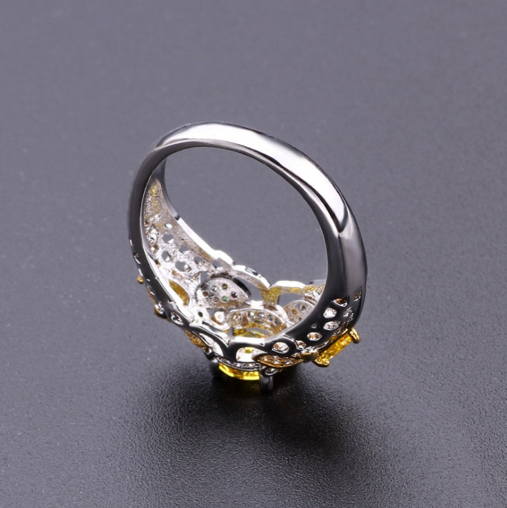 Engagement Ring Zircon for girls