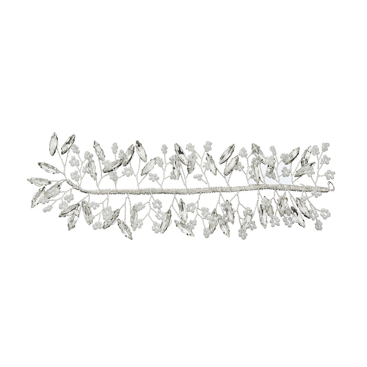 Alloy Material Leaf Shape Bridal Hair Band