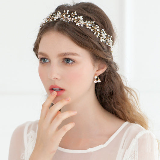 Fashion Wedding Styling Pearl Headwear