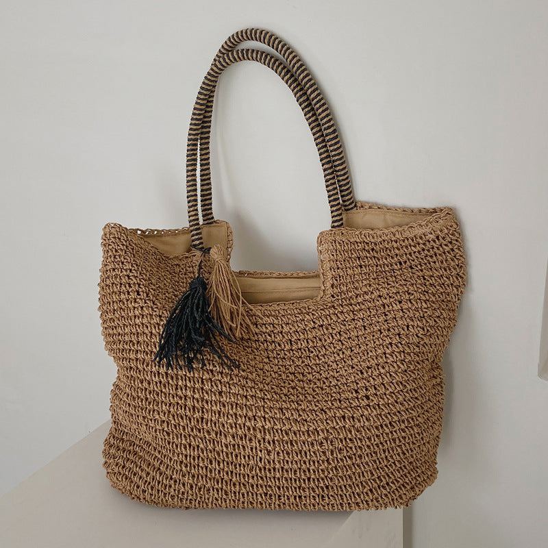 Tote Bag for Ladies Fashion Straw