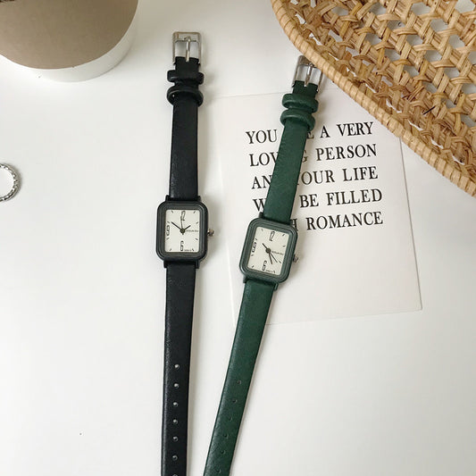 Vintage Square Small Watch for Woman