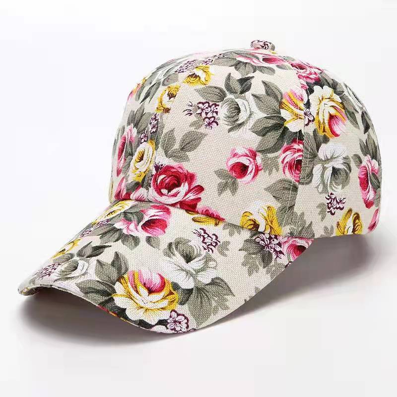 Baseball Cap Floral for woman